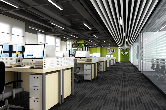 北京中瑞恒办公室区域装修效果图